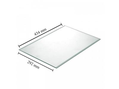 Clayette verre (avec guide) l=434x292x4g - c00517626 - Whirlpool