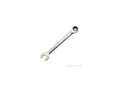 Silverline - cl&eacute; mixte &agrave; cliquet &agrave; t&ecirc;te droite 10 mm 675225
