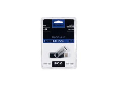 Cl&eacute; usb intenso basic 2.0 ligne 8 go, cl&eacute; usb 3503460