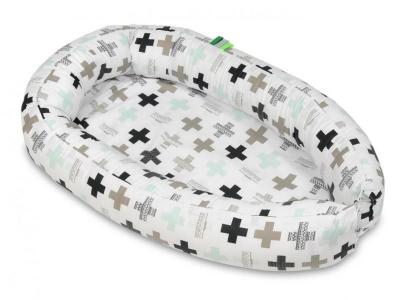 Cocon gigoteuse croix menthe 42301