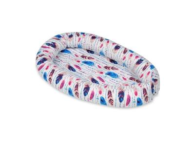 Cocon gigoteuse plumes multicolores 42301