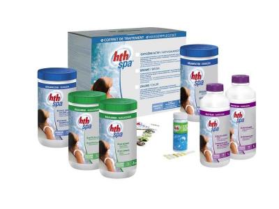Coffret de traitement pour spa - Brome - Kit complet - HTH