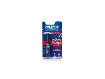CYANOLIT Colle cyanoacrylate CYANOLIT ULTRA FLEX 3 g, Transparent