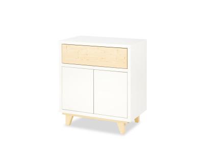 Commode 2 portes LittleSky by Klups Lydia - Blanc 