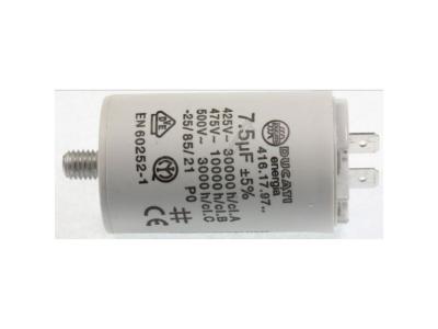 Condensateur 7.5uf 450v de demarrage pour seche linge candy - h339036