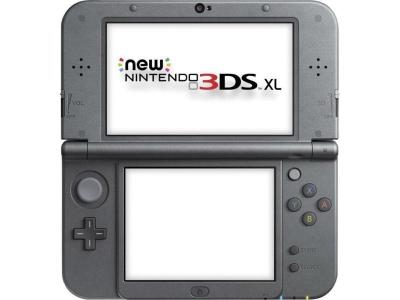 New Nintendo 3DS XL Noire M&eacute;talis&eacute;e