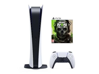 Console Sony Playstation 5 Digital Edition + Call Of Duty Modern Warfare II PS5