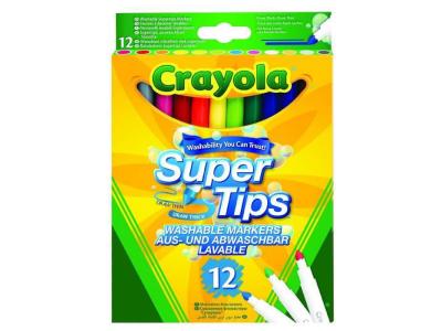 Crayola - 12 Feutres &agrave; dessiner - bo&icirc;te fran&ccedil;aise - Dessin