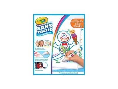 Recharge de pages blanches crayola color wonder coloriage sans tache