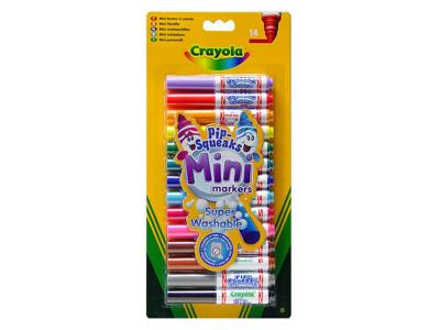 Crayola Set 14 Mini Washable Markers Multicolore
