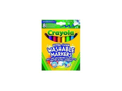 Crayola - 8 Gros crayons &agrave; la cire ultra lavables - Coloriage