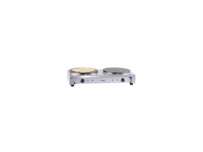 cr&ecirc;pi&egrave;re double 2x2200w 35cm inox - ccd35e 