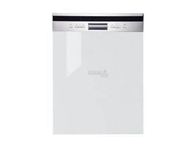 Cuisineandcie - Fa&ccedil;ade pour lave-vaisselle semi-int&eacute;grable Eco Blanc Brillant l 60 cm