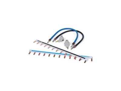 DEBFLEX Kit de c&acirc;blage 1 rang&eacute;e pour tableau &eacute;lectrique