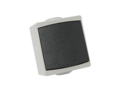Interrupteur va-et-vient complet, DEBFLEX Perle, gris