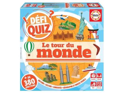 Defi quiz - le tour du monde - Jeu de questions reponses - EDUCA