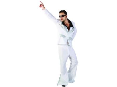 D&eacute;guisement Adulte, Costume Disco Fever luxe Taille L - RIRE ET CONFETTI