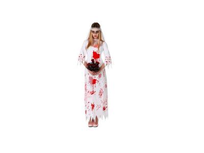 D&eacute;guisement mari&eacute;e ensanglant&eacute;e Femme Halloween - M / L