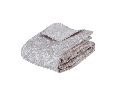 Dessus de lit lin Marie 240x260 + 2 t&ecirc;tes d''oreillers lin 60x60