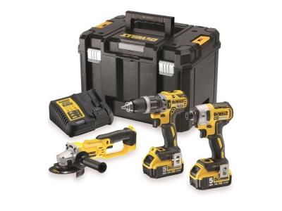 DEWALT DCK383P2T-QW Kit Outils 18 V Jaune/Noir