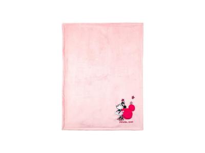 Couverture Bi-Mati&egrave;re 75 X 100 Cm Minnie Confettis - Babycalin