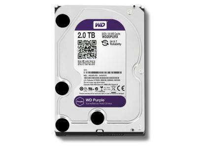 WD Purple 3.5"" 2000 Go S&eacute;rie ATA III, Disque dur