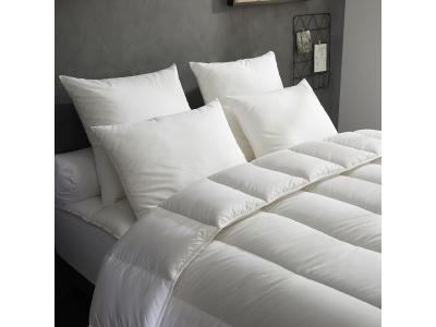 DODO - Lot de 2 Oreillers Top Soutien - Ferme 50 x 70 cm Blanc