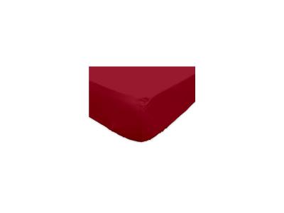 Atmosph&egrave;re - 244114 - Drap Housse Uni - 140 x 190 cm - Atmo Rouge