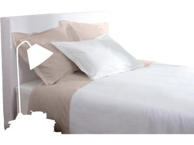 Atmosphera - Drap plat - 240 x 290 cm - Blanc