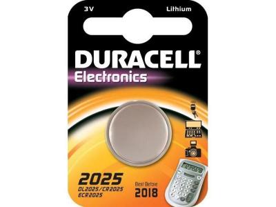 Pile bouton au lithium Duracell DL2025 CR2025 3V (1 unit&eacute;)