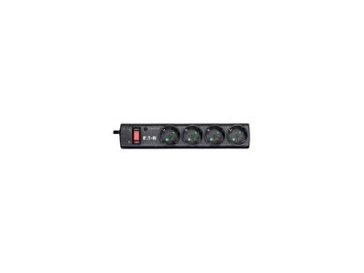 Eaton Ps4d Protection Strip 2500w 4 Outlets Noir One Size / EU Plug