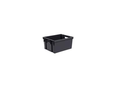 Bac de rangement sans couvercle 30 l 44,1 x 34,5 x 23,5 gris - EDA