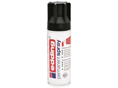 Edding e5200 spray de peinture d&eacute;co toutes surfaces noir fonc&eacute;