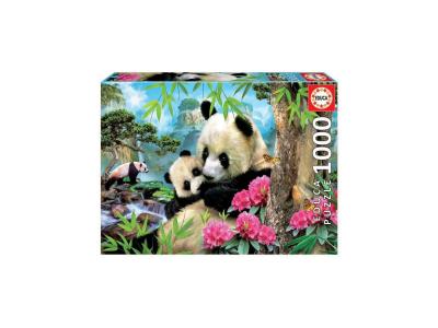 Educa Borras Puzzle 1000 Pieces Panda Bears Multicolore