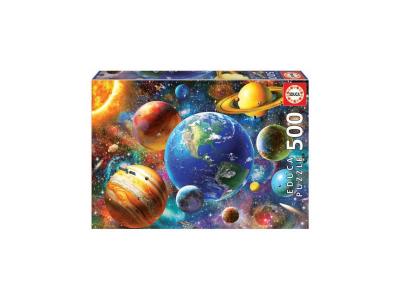 Educa Puzzle Syst&egrave;me Solaire - 500 Pi&egrave;ces T.U