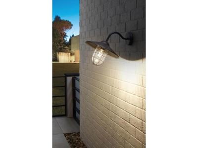Eglo - Lumi&egrave;re ext&eacute;rieure Applique murale 1 ampoule E27 noir melgoa