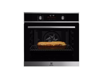Electrolux Four int&eacute;grable 72l 56cm pyrolyse inox/noir - EOF6P66X1