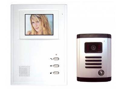 Interphone vid&eacute;o noir et blanc
