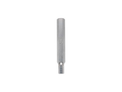 Embout de vissage ks 6 pans 5 mm - entrainement 10 mm, longueur75 mm
