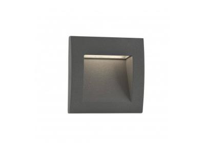 Faro Barcelona 70148 SEDNA-3 LED Lampe encastrable gris fonc&eacute;