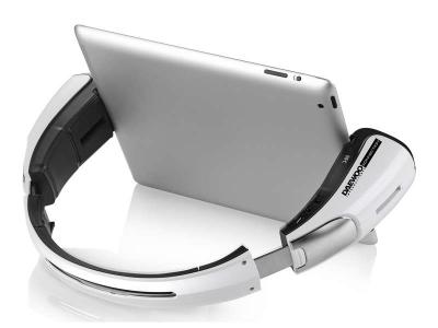 Non haut-parleur - support tablette blanc - bluetooth - 2x3w dbts-1011-w