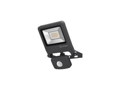 ENDURA FLOOD SENSOR Projecteur 20w= 1700lm - Gris - Blanc Froid
