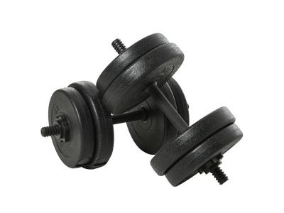 HOMCOM - halt&egrave;res - HDPE - 35x22x22cm - Noir