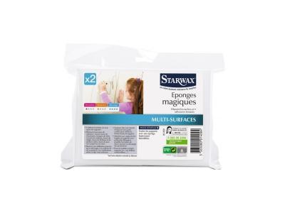 Eponge magique starwax 12,5 x 8,5 x 2,5 2