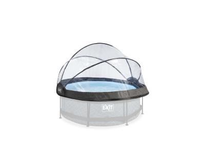 Exit Toys - D&ocirc;me de piscine exit &oslash;244cm - universel - Transparent