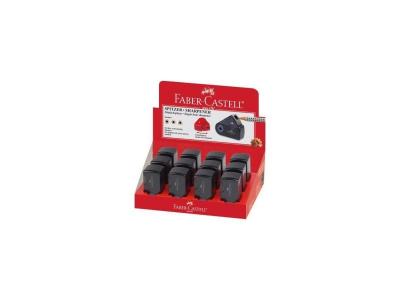 Faber-Castell 182710 Taille-crayon 1 usage SLEEVE Mini noir