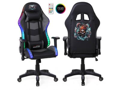 Fauteuil Gaming Amstrad Elite Kraken Led