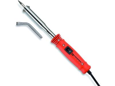 Fer &agrave; souder professionnel Kemper 50W - 230V avec 2 pannes cuivre diam&egrave;tre 5.8mm coud&eacute;e et droite