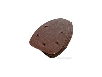 Disque abrasif triangulaire 10p Grain 80