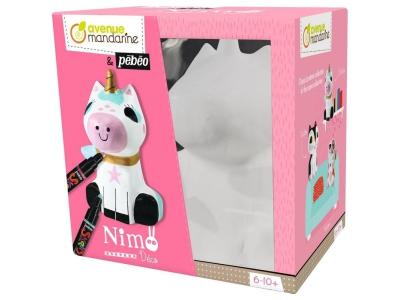 Figurine &agrave; peindre - michele la licorne